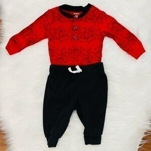 3/$15 Carter’s Baby Boy Matching Set Long Sleeve Onesie and Pants